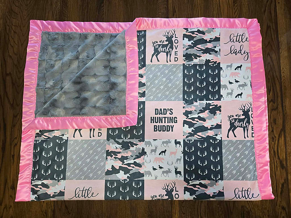 3X5 Pink Hunting