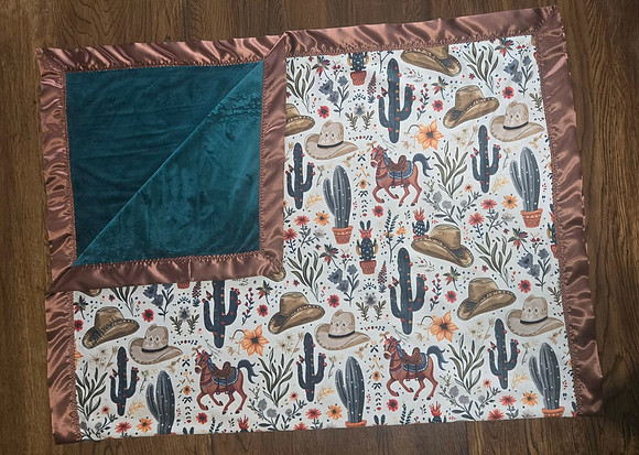 3X5 Boho Cactus w Hats