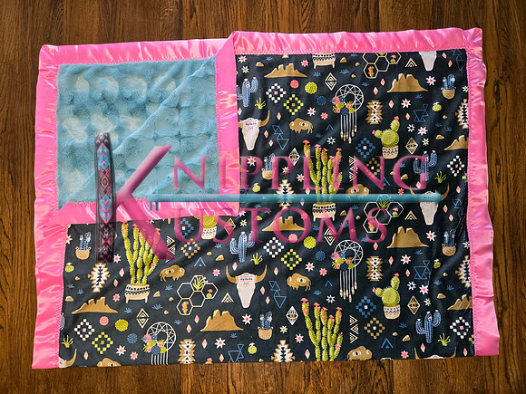 3X5 Boho Cactus & Skulls